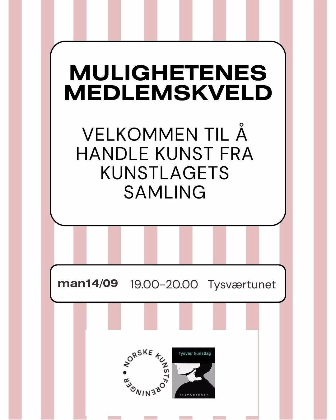 Medlemskveld med slag fra egen kunstsamling